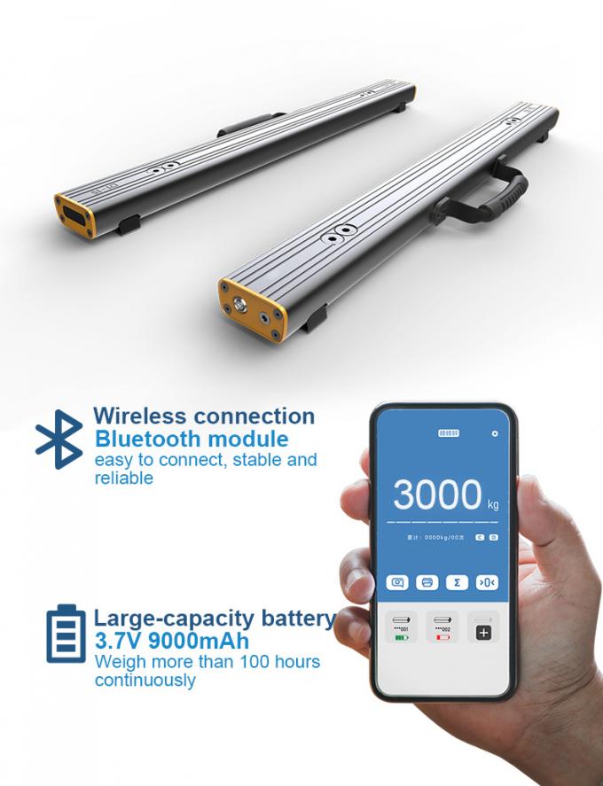 Bluetooth パレット用のポータブル産業用床秤 4