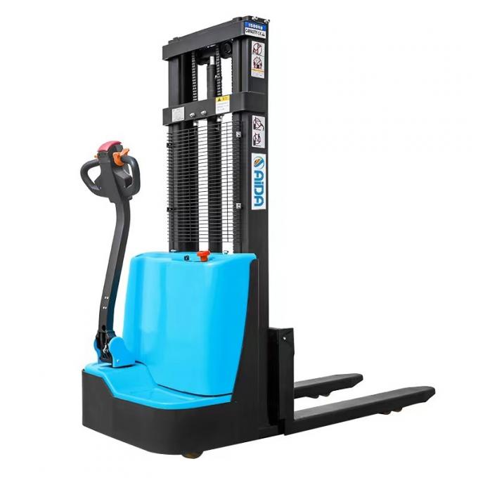 歩行者用電動パレットスタッカー トラック 1500kg 立体プラットフォーム 0