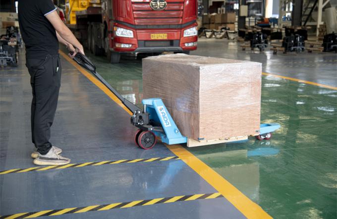 手動パレットトラック ジャック 2000kg 550mmフォーク 幅パレット ジャック 3000kg 4