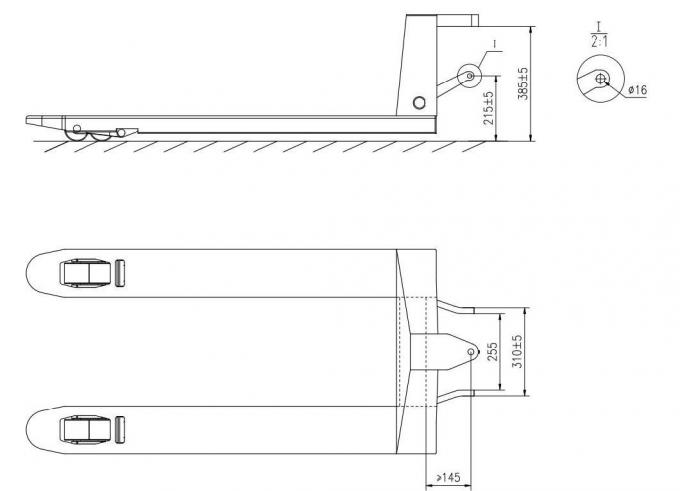 自走型パレットトラック パーツ 2 トンハンドルモジュールキット 1