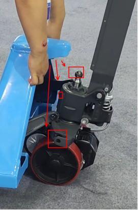 自走型パレットトラック パーツ 2 トンハンドルモジュールキット 3