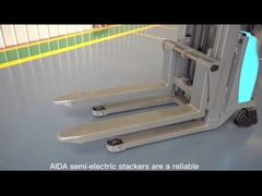 半電動パレットスタッカー